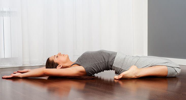 Yoga Pose: Supine Thunderbolt | Pocket Yoga